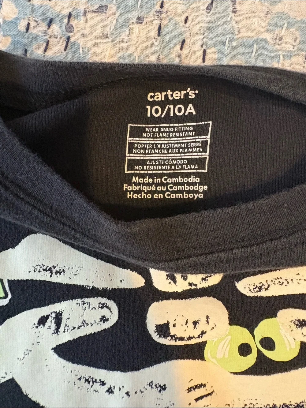 Carter’s Glow in the Dark Halloween Pajamas